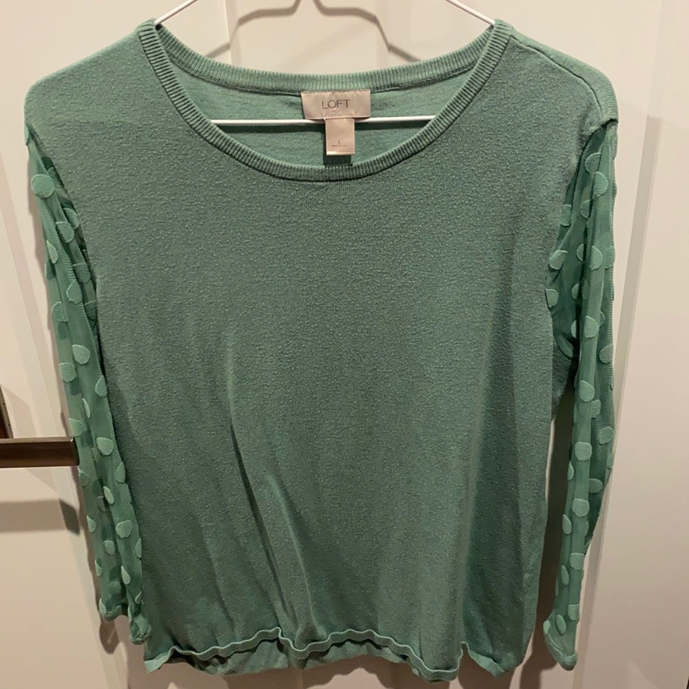 Loft sweater size large